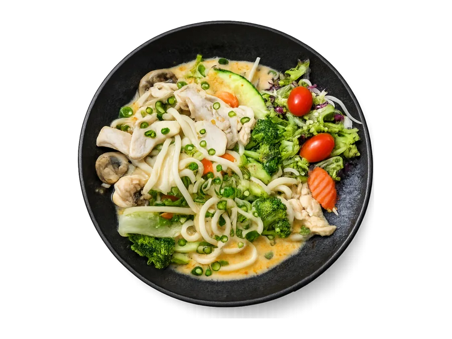Udon Curry - Gebratene Udon