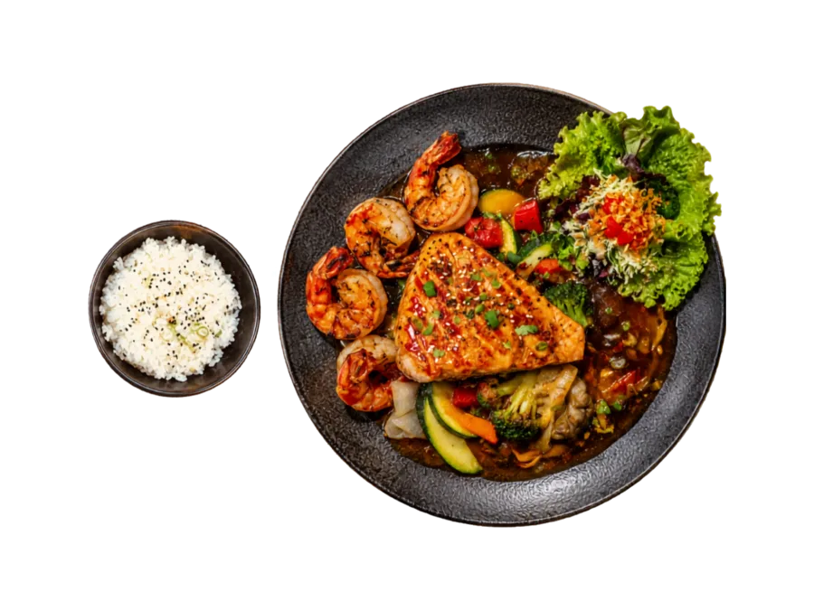 Ca Hoi Nuong - Tamarind-Soße Lachs